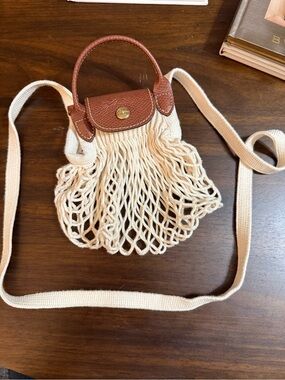 Longchamp LE PLIAGE FILET XS MESH BAG pre-owned
